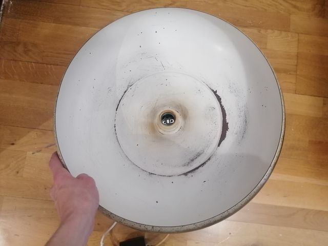 Lampara techo industrial