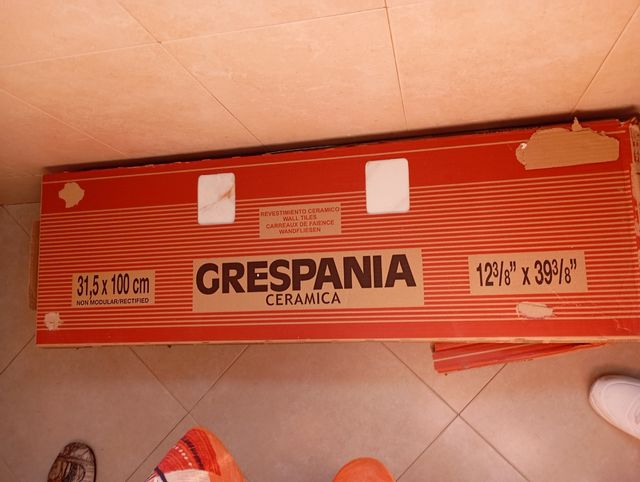 Azulejo cerámico, excedente de reforma