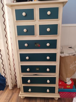 Cama habitación infantil juvenil madera