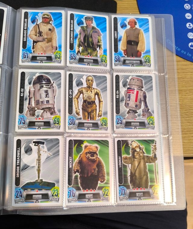 Star Wars. Carrefour. Álbum cmpleto