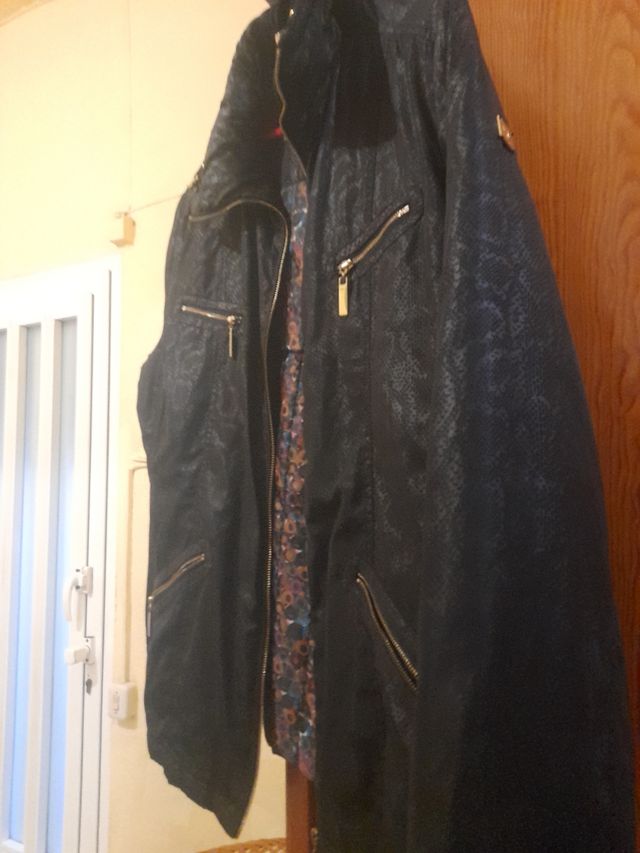 Chaqueta negra invierno t 50