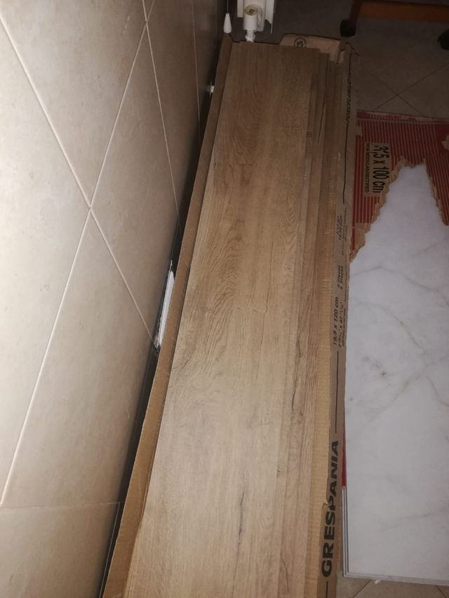 Azulejo cerámico, excedente de reforma