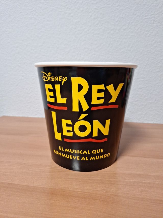 Cubo palomitas El Rey Leon