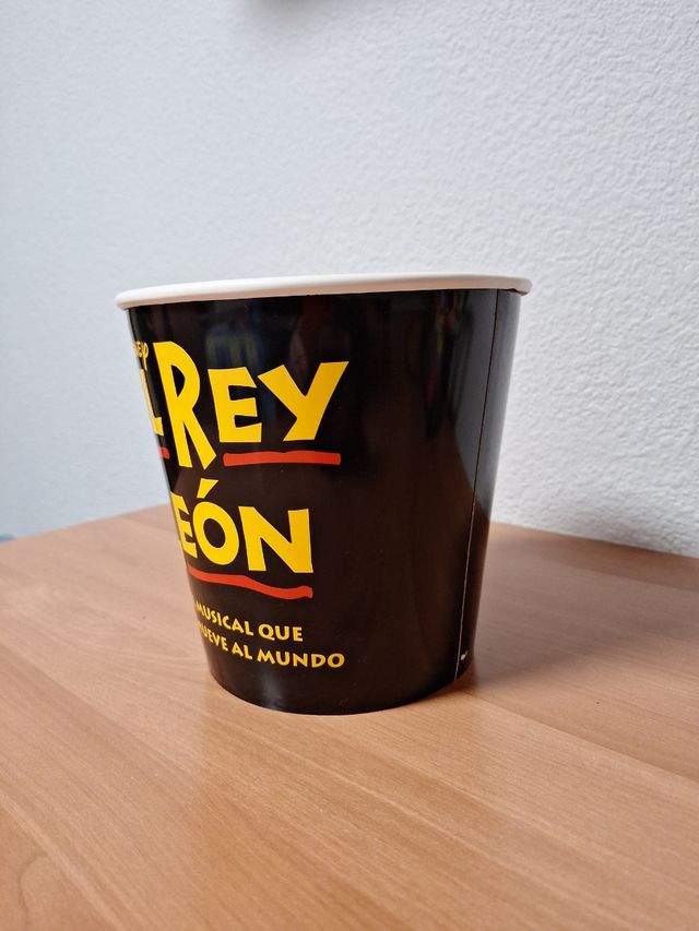 Cubo palomitas El Rey Leon