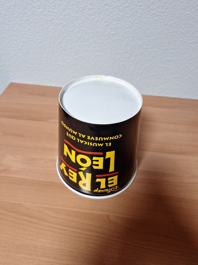 Cubo palomitas El Rey Leon