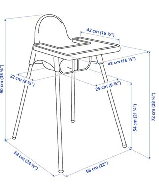 Hamaquita y Trona de Ikea