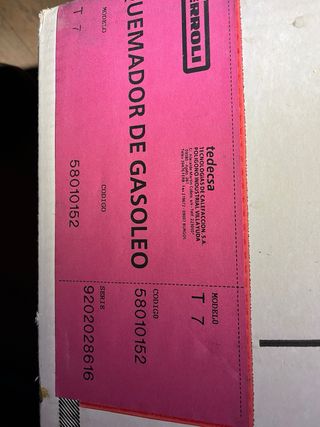 Quemador Ferroli t 7..