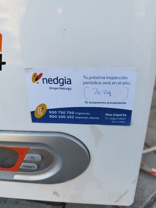 Calentador caldera gas ciudad