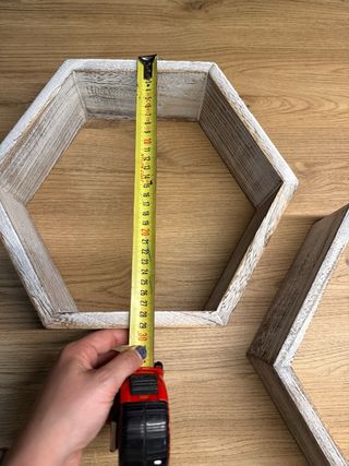 Estantería decorativa madera