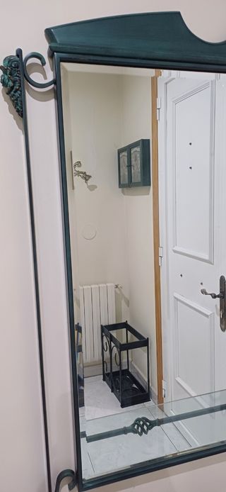 Conjunto recibidor: consola más espejo