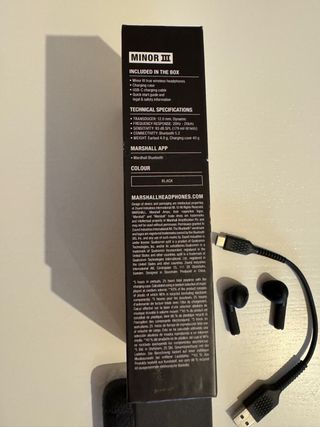 Auriculares Marshall Minor III 25 horas de sonido