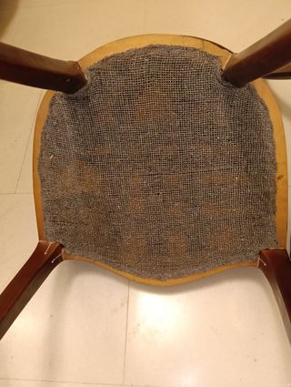 2 sillas antiguas estilo isabelino