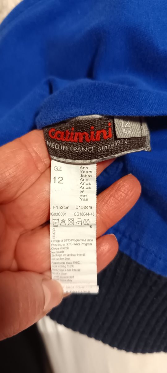 Chaqueta reversible niño