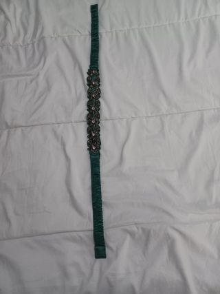 Vestido ceremonia verde vestir