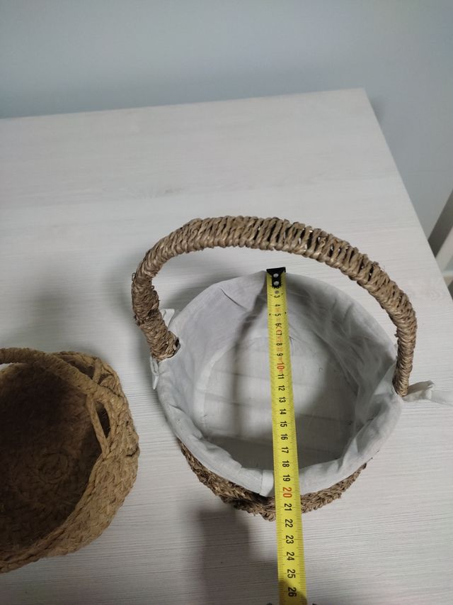 Cestos de mimbre