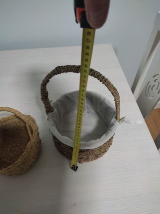 Cestos de mimbre