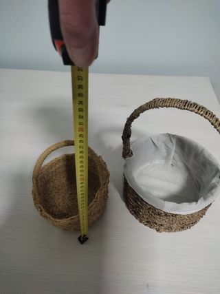Cestos de mimbre