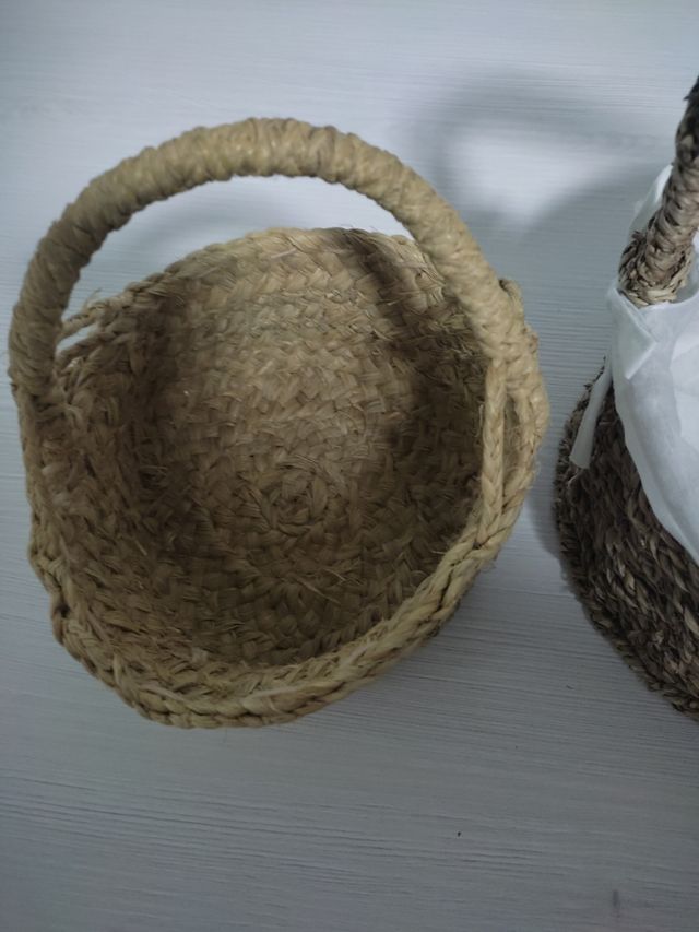 Cestos de mimbre