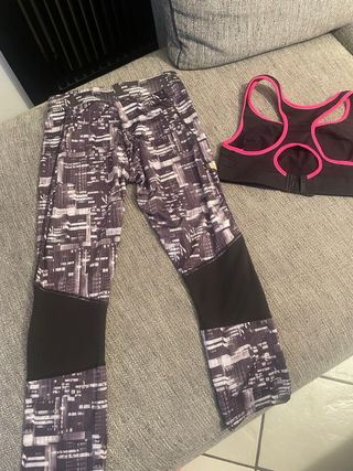 Top e pantalone fitness