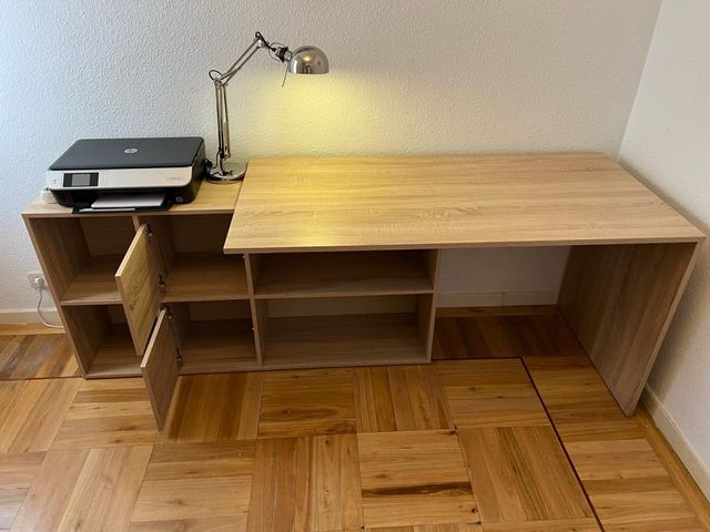 Escritorio madera Amazon