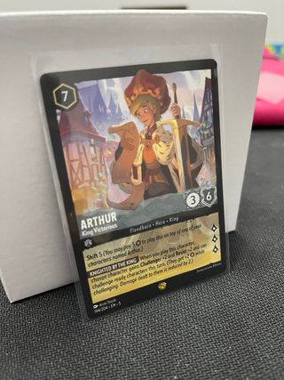 Carta Arthur King Victorious