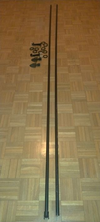 Barra para cortinas. Largo 2,75 metros