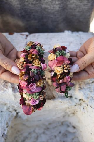 Tocado niña huertana