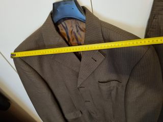 Completo Lino Giacca e pantalone gessato