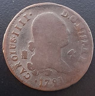4 Maravedíes 1791 Segovia (Carolus IIII)