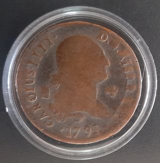 4 Maravedíes 1791 Segovia (Carolus IIII)