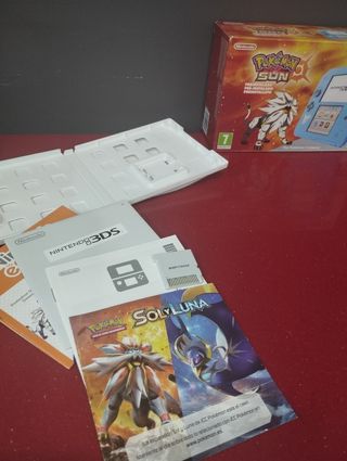 Nintendo 2ds Pokémon Sol + juego