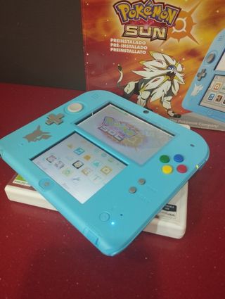 Nintendo 2ds Pokémon Sol + juego