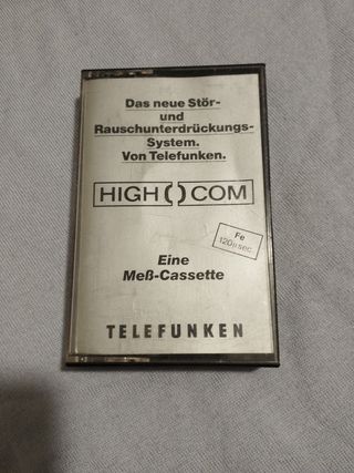 Telefunken High com cassette