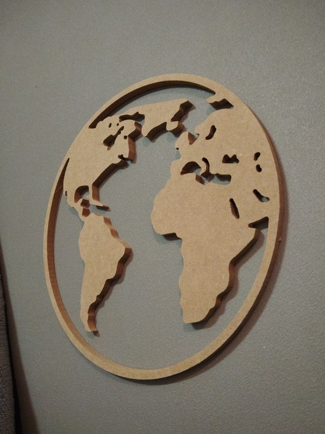 Mapa mundi madera