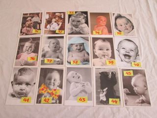 BIMBO BAMBINO CHILDREN CARTOLINA 10 X15 collezione
