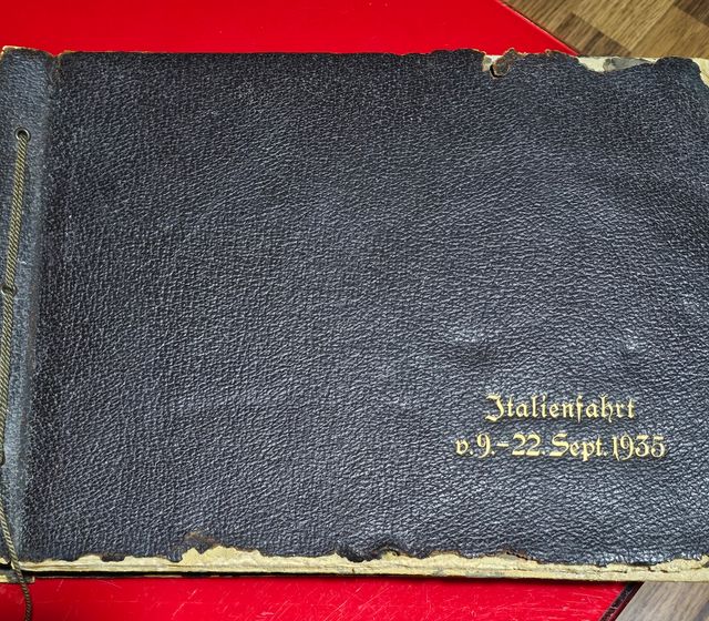 Álbum de viaje por Italia con 309 fotos año 1935