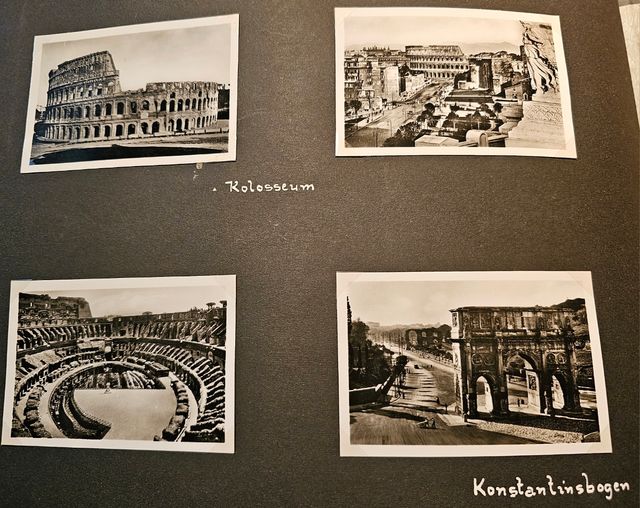 Álbum de viaje por Italia con 309 fotos año 1935