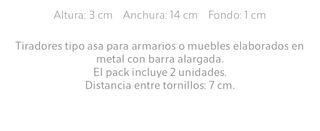 Tirador y pomo metalicos dorados Zara Home