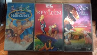 Peliculas VHS Infantiles