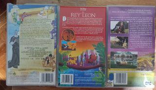 Peliculas VHS Infantiles