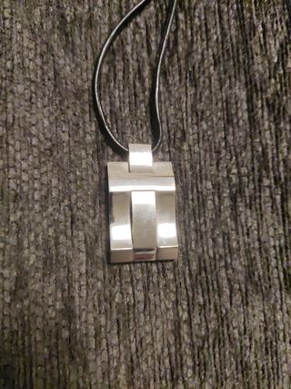 Colgante acero Lotus hombre