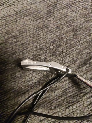 Colgante acero Lotus hombre