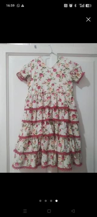 Traje flamenca niña