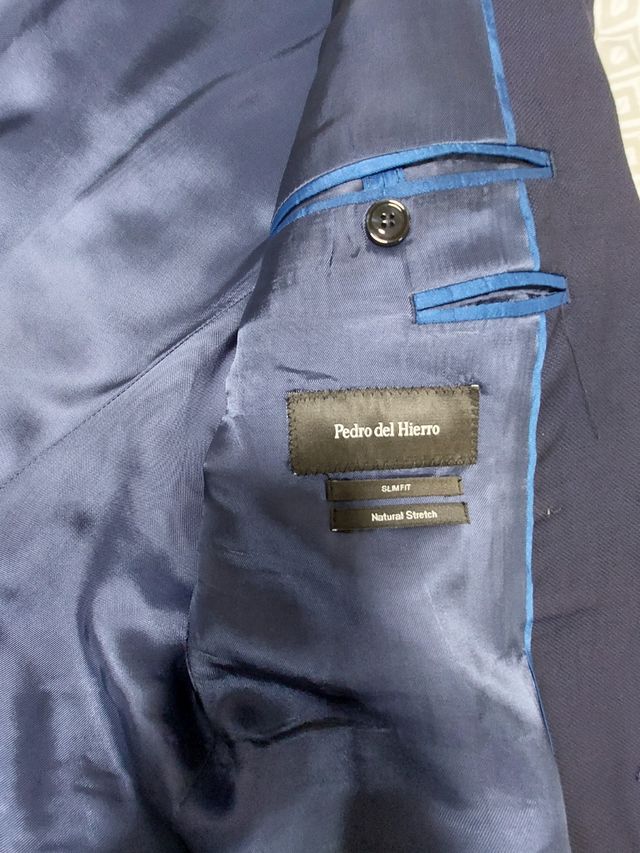 Americana azul marino Pedro del Hierro