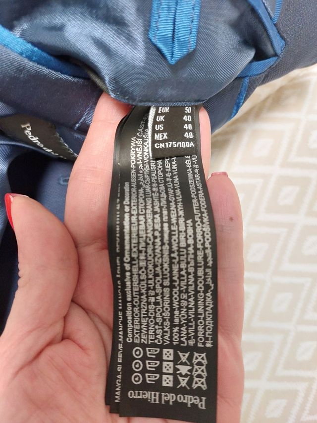 Americana azul marino Pedro del Hierro