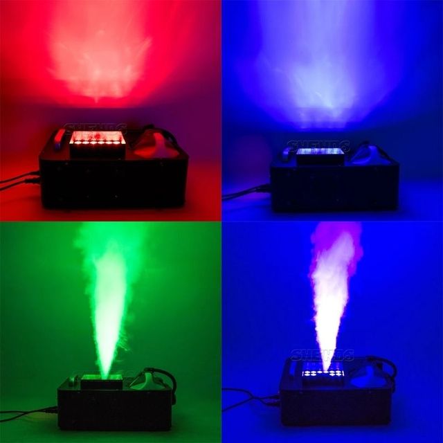 ✅️Pack 2 Maquinas de humo vertical Led 1500W