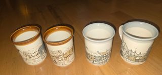 Set di tazze in stile inglese