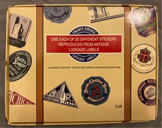 Juego pegatinas vintage América