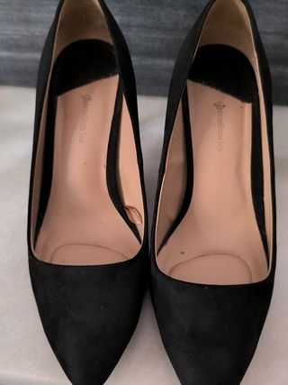 Zapatos negro de tacón