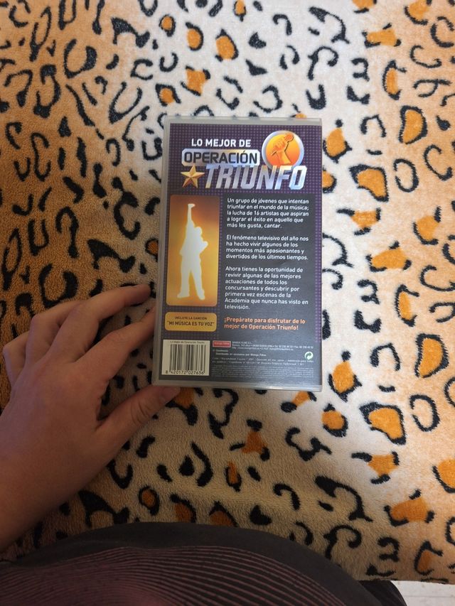lo mejor operación triunfo karaoke vhs